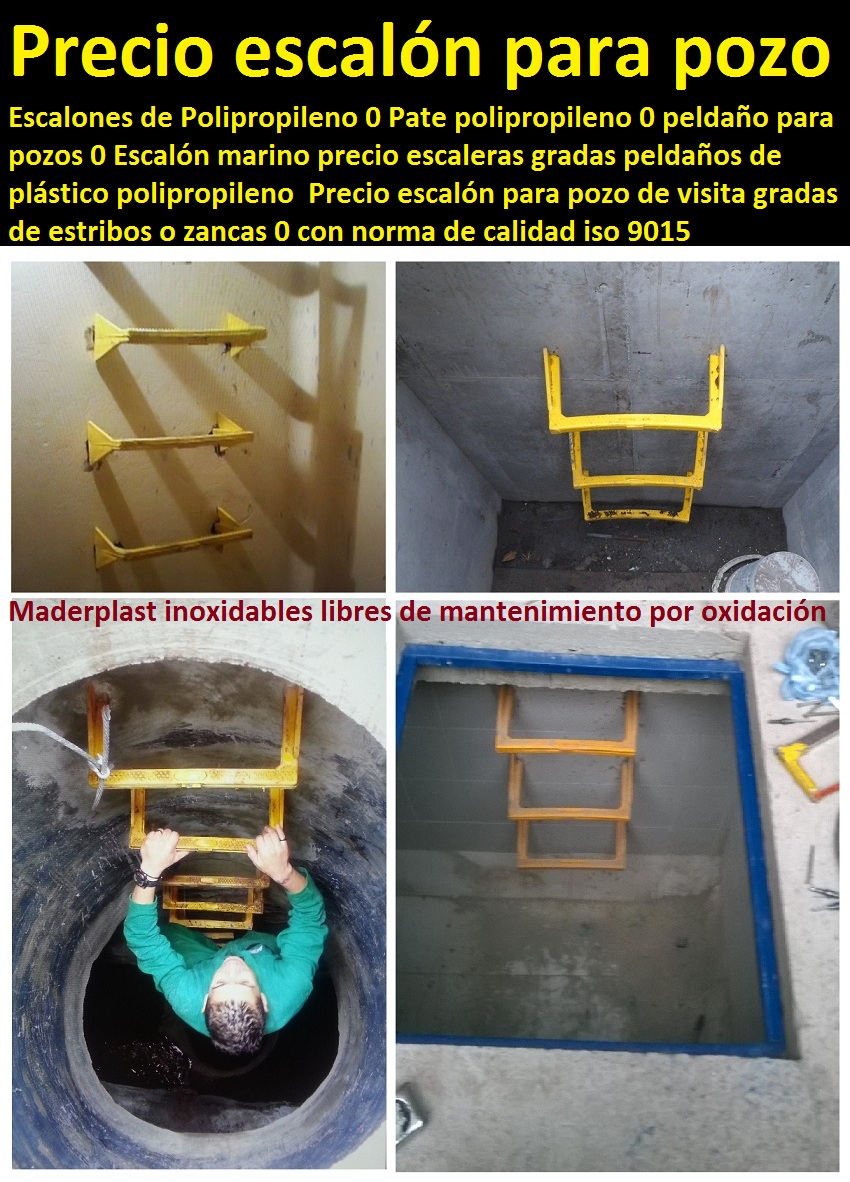 Escalones de Polipropileno 0 Pate polipropileno 0 peldaño para pozos 0 Escalón marino precio escaleras gradas peldaños de plástico polipropileno  Precio escalón para pozo de visita gradas de estribos o zancas 0 Escalones de Polipropileno 0 Pate polipropileno 0 peldaño para pozos 0 Escalón marino precio escaleras gradas peldaños de plástico polipropileno  Precio escalón para pozo de visita gradas de estribos o zancas 0